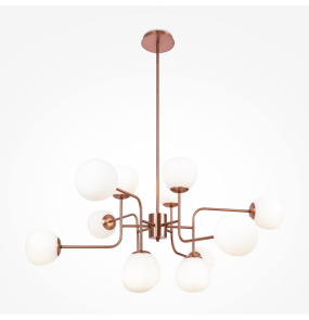Lampa wisząca ERICH MOD221-PL-12-G oprawa w kolorze mosiądzu MAYTONI