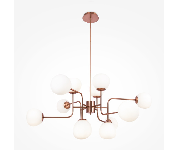Lampa wisząca ERICH MOD221-PL-12-G oprawa w kolorze mosiądzu MAYTONI