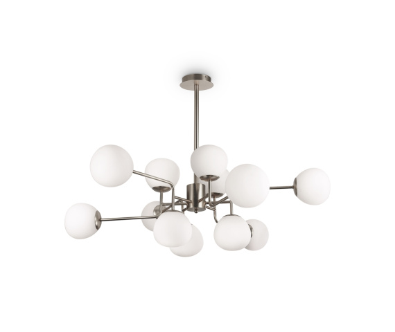 Lampa wisząca ERICH MOD221-PL-12-N oprawa w kolorze niklu MAYTONI