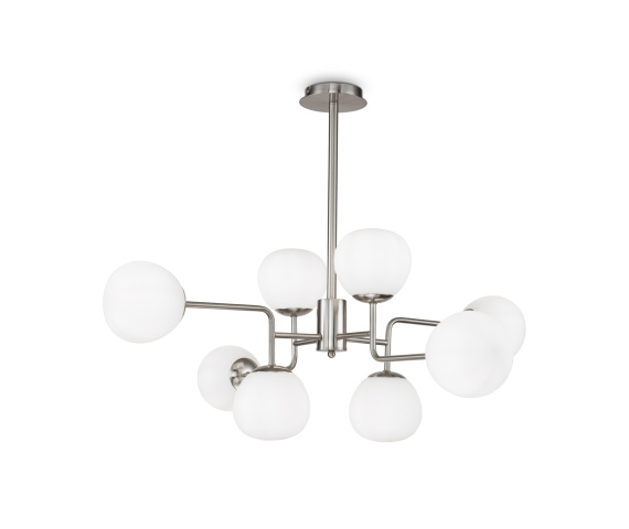 Lampa wisząca ERICH MOD221-PL-08-N oprawa w kolorze niklu MAYTONI