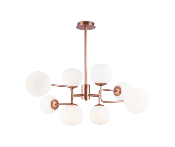 Lampa wisząca ERICH MOD221-PL-08-G oprawa w kolorze mosiądzu MAYTONI