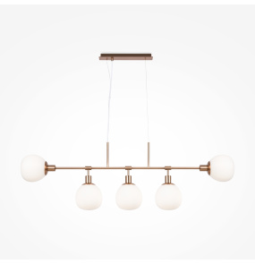 Lampa wisząca ERICH MOD221-PL-05-G oprawa w kolorze mosiądzu MAYTONI