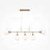 Lampa wisząca ERICH MOD221-PL-05-G oprawa w kolorze mosiądzu MAYTONI