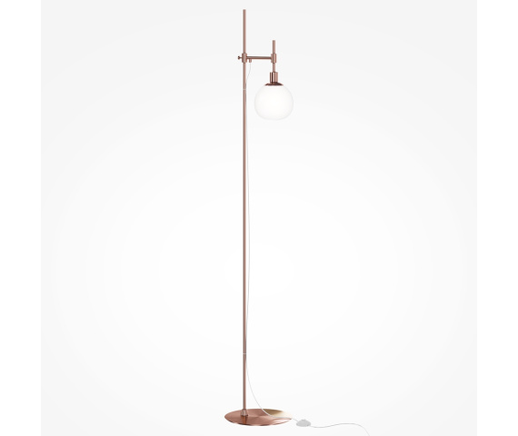 Lampa podłogowa ERICH MOD221-FL-01-G oprawa w kolorze mosiądzu MAYTONI