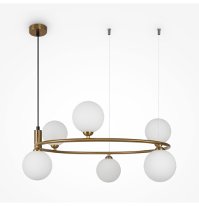 Lampa wisząca RING MOD013PL-06BS oprawa w kolorze miedzi MAYTONI