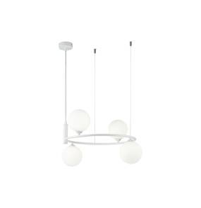 Lampa wisząca RING MOD013PL-04W oprawa w kolorze białym MAYTONI