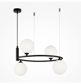 Lampa wisząca RING MOD013PL-04B oprawa w kolorze czarnym MAYTONI