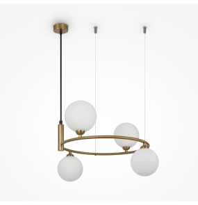 Lampa wisząca RING MOD013PL-04BS1 oprawa w kolorze miedzianym MAYTONI