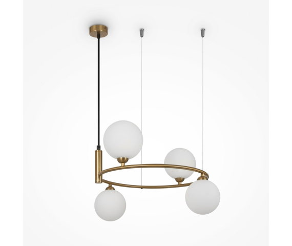 Lampa wisząca RING MOD013PL-04BS1 oprawa w kolorze miedzianym MAYTONI