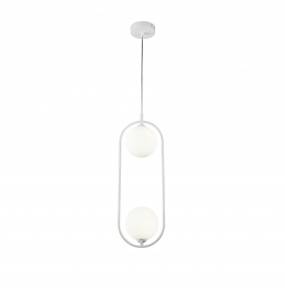 Lampa wisząca Ring MOD013PL-02W Maytoni dekoracyjna oprawa w kolorze bialym