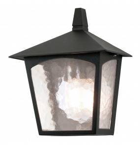 Kinkiet zewnętrzny York BL15-BLACK Elstead Lighting klasyczna oprawa ścienna w kolorze czarnym