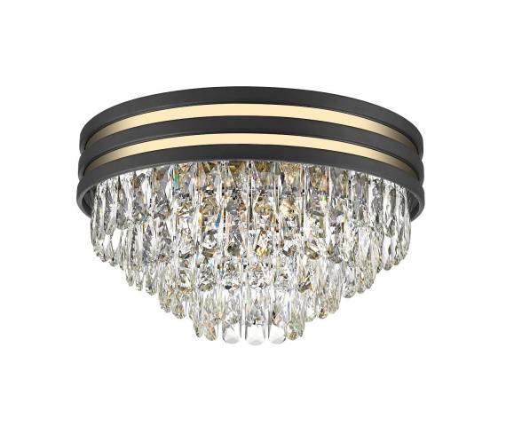 Lampa sufitowa NAICA C0525-05A-P7D7 dekoracyjna oprawa w kolorze czarnym ZUMA LINE