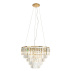 Lampa wisząca Monaco oprawa w kolorze złotym P0424 MaxLight 