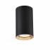 Oprawa natynkowa MANACOR LP-232/1D - 130 BK/GD oprawa w kolorze czarnym LIGHT PRESTIGE