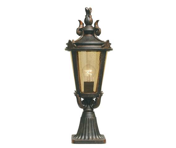 Lampa zewnętrzna stojąca Baltimore BT3/M Elstead Lighting klasyczna oprawa w dekoracyjnym stylu
