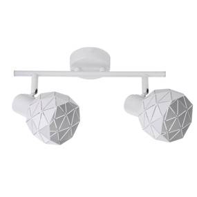 Lampa sufitowa REUS LP-8069/2WS WH oprawa w kolorze białym LIGHT PRESTIGE