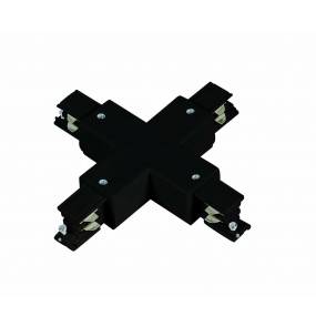 Łącznik X 3F LP-554/3F BK Light Prestige element do łączenia oświetelenia szynowego w kolorze czarnym
