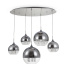 Lampa wisząca FERMI P140-PL-170-5-N oprawa w kolorze niklu MAYTONI