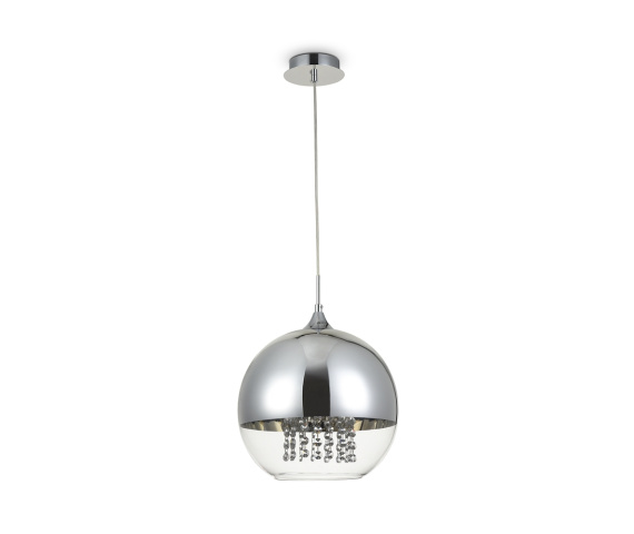 Lampa wisząca FERMI P140-PL-170-1-N oprawa w kolorze niklu MAYTONI