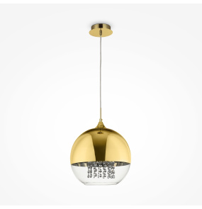 Lampa wisząca FERMI P140-PL-170-1-G oprawa w kolorze złotym MAYTONI