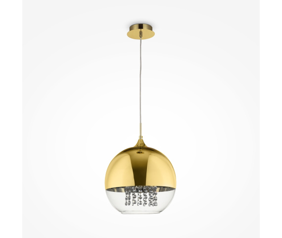 Lampa wisząca FERMI P140-PL-170-1-G oprawa w kolorze złotym MAYTONI