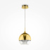 Lampa wisząca FERMI P140-PL-110-1-G oprawa w kolorze złotym MAYTONI