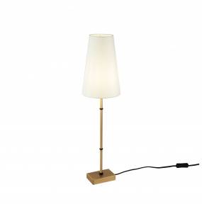 Lampa stołowa Zaragoza H001TL-01BS Maytoni dekoracyjna oprawa w kolorze mosiądzu