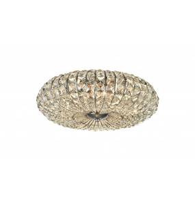 Lampa sufitowa Broche DIA902-06-N 49 cm Maytoni dekoracyjna oprawa w kolorze niklu