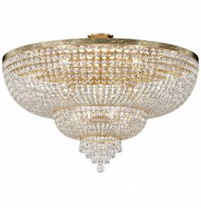 Lampa sufitowa Palace DIA890-CL-18-G 100 cm Maytoni dekoracyjna oprawa w kolorze antycznego złota