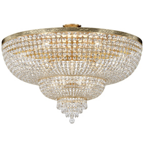 Lampa sufitowa PALACE DIA890-CL-18-G oprawa w kolorze złotym MAYTONI