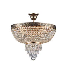 Lampa sufitowa PALACE DIA890-CL-05-G oprawa w kolorze złotym MAYTONI