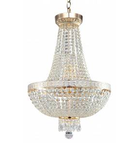 Lampa wisząca Bella DIA750-TT50-WG 50 cm Maytoni dekoracyjna oprawa w kolorze antycznego złota