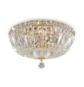Lampa sufitowa BASFOR DIA100-CL-03-G oprawa w kolorze złotym MAYTONI