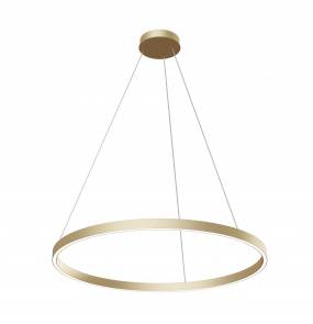 Lampa wisząca Rim MOD058PL-L42BS4K LED Maytoni dekoracyjna oprawa w kolorze mosiądzu