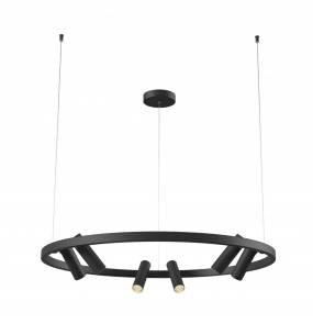 Lampa wisząca Satellite MOD102PL-L42B LED Maytoni dekoracyjna oprawa w kolorze czarnym