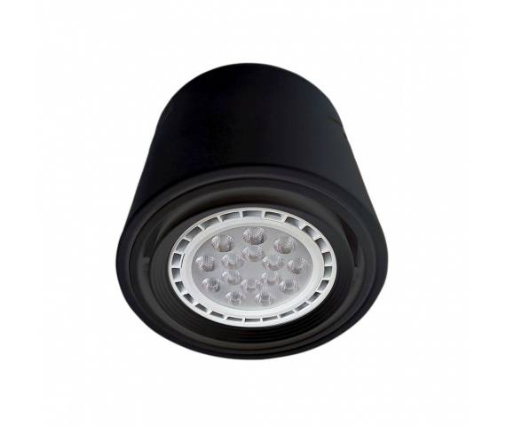 LAMPA SUFITOWA TUBO BLACK 1xAR111 (BEZ ŻARÓWKI)