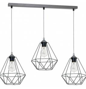 Lampa wisząca BASKET GRAY 3xE27