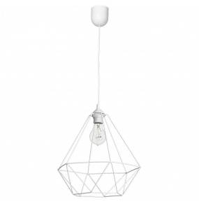 Lampa wisząca BASKET WHITE 1xE27