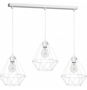 Lampa wisząca BASKET WHITE 3xE27