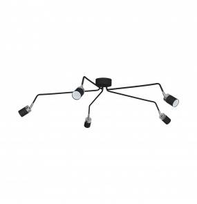 Lampa sufitowa JOKER BLACK 5xGU10