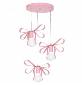 Lampa Wisząca EMMA PINK 3xE27