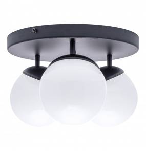 Lampa sufitowa SFERA BLACK 3xE14