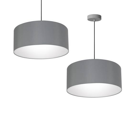 Lampa wisząca BARI GREY 3xE27