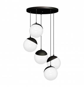 Lampa wisząca SFERA BLACK 5xE14