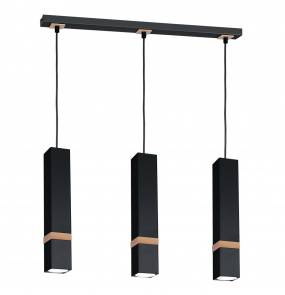 Lampa wisząca VIDAR BLACK 3xGU10