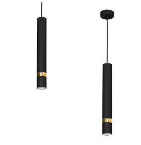 Lampa wisząca JOKER BLACK/GOLD 1xGU10