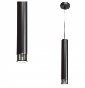 Lampa wisząca DANI BLACK/CHROME 1xGU10