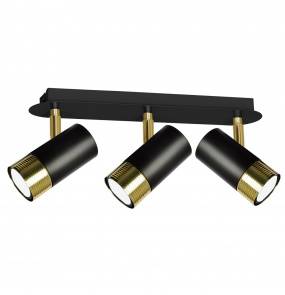 Lampa sufitowa DANI BLACK/GOLD 3xGU10