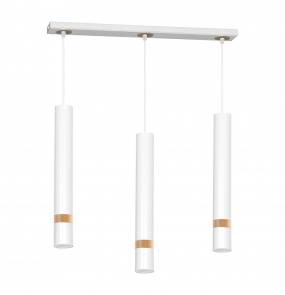 Lampa wisząca MLP6302 JOKER WHITE/WOOD 3xGU10