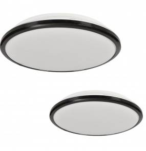 Plafon TERMA BLACK 28W LED IP44 Ø360 mm